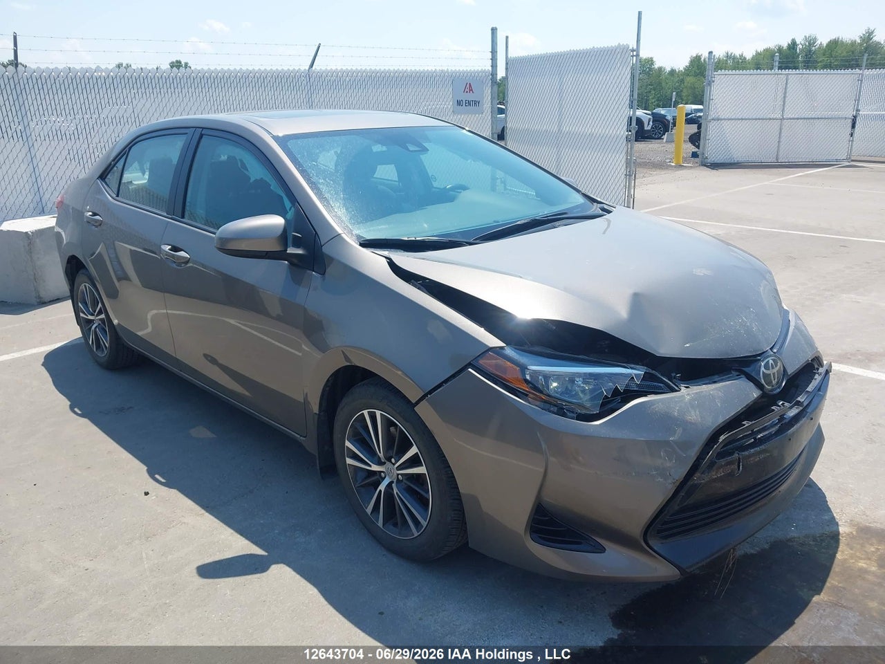 2019 TOYOTA COROLLA LE thumbnail 2