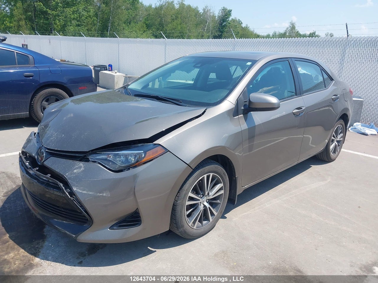 2019 TOYOTA COROLLA LE thumbnail 3