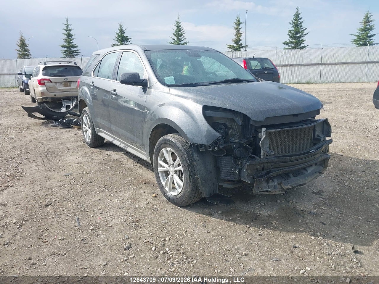 2017 CHEVROLET EQUINOX LS thumbnail 2