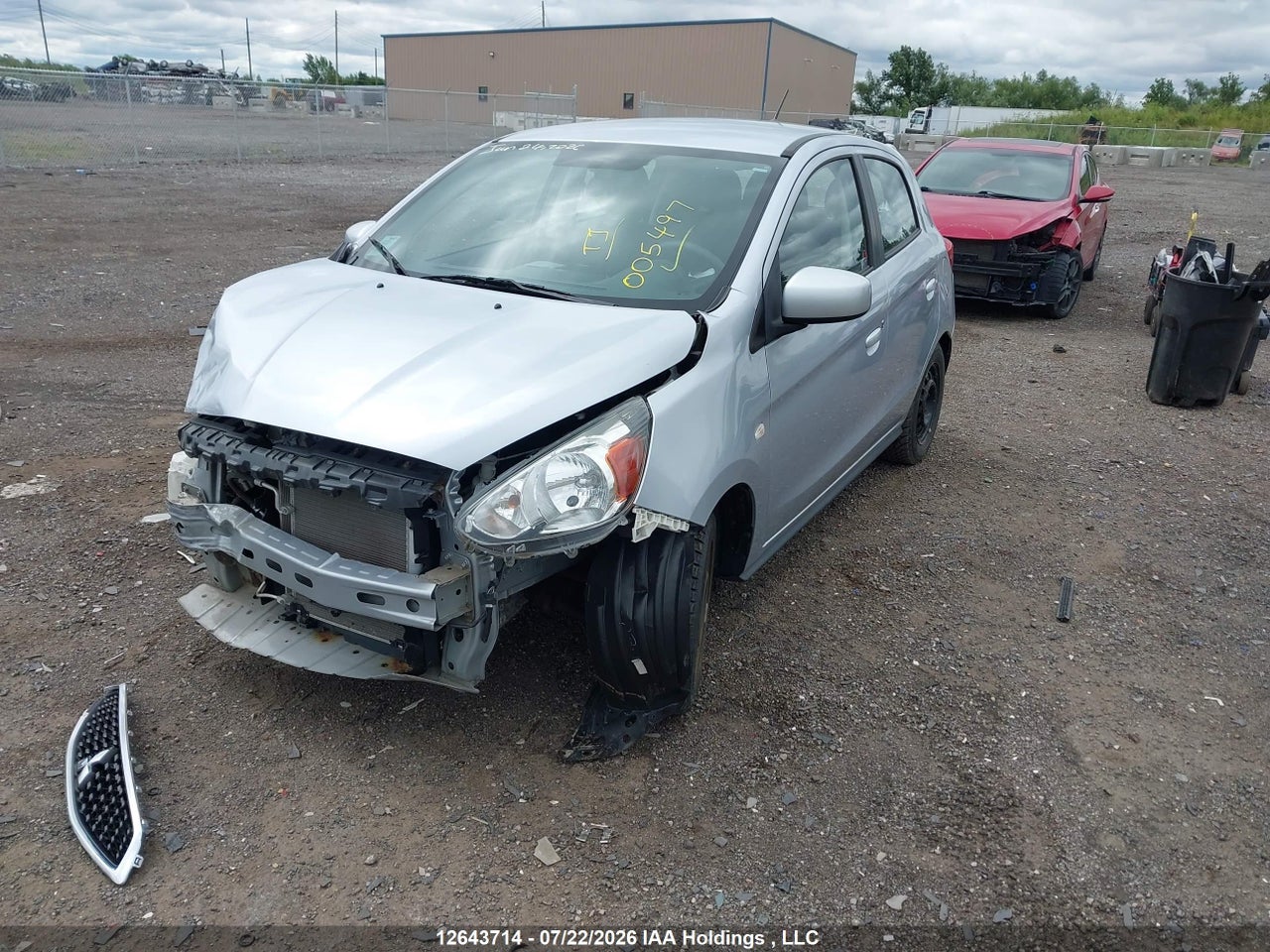2017 MITSUBISHI MIRAGE ES thumbnail 3