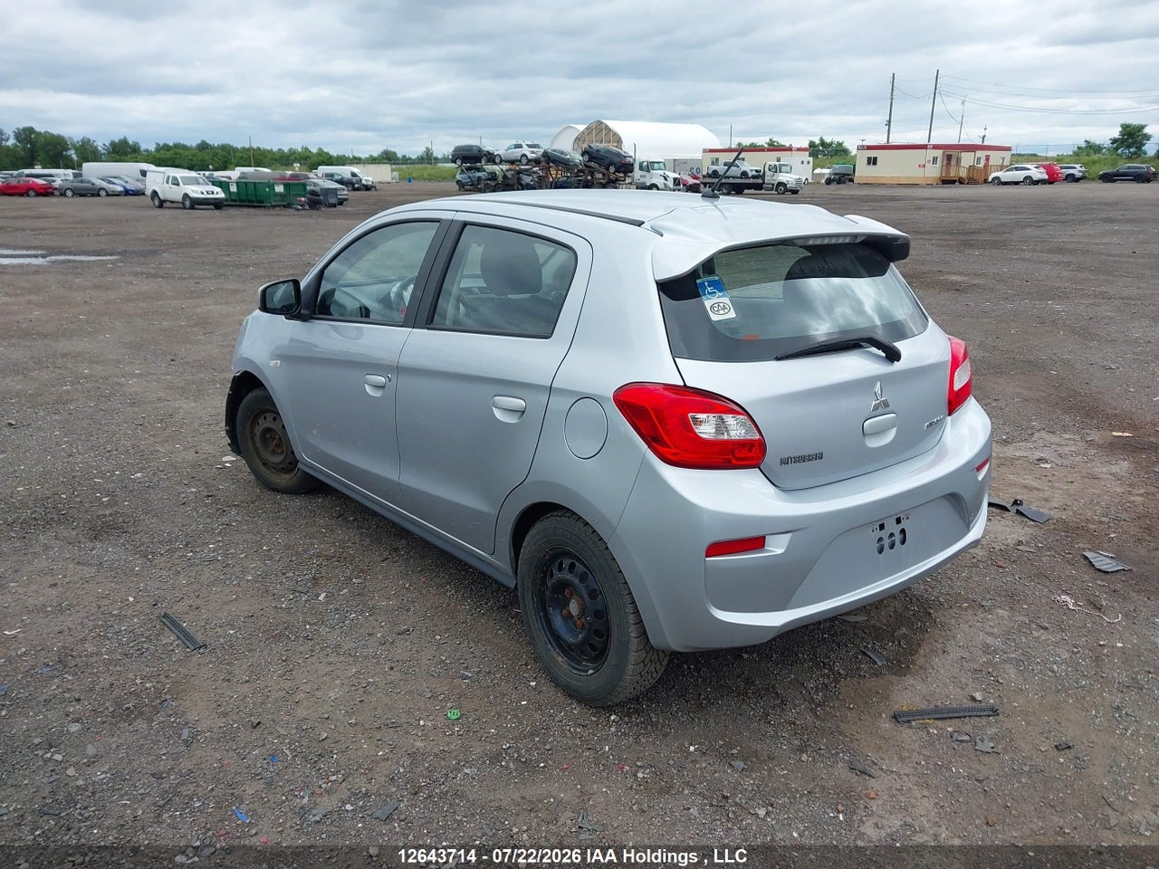 2017 MITSUBISHI MIRAGE ES thumbnail 4