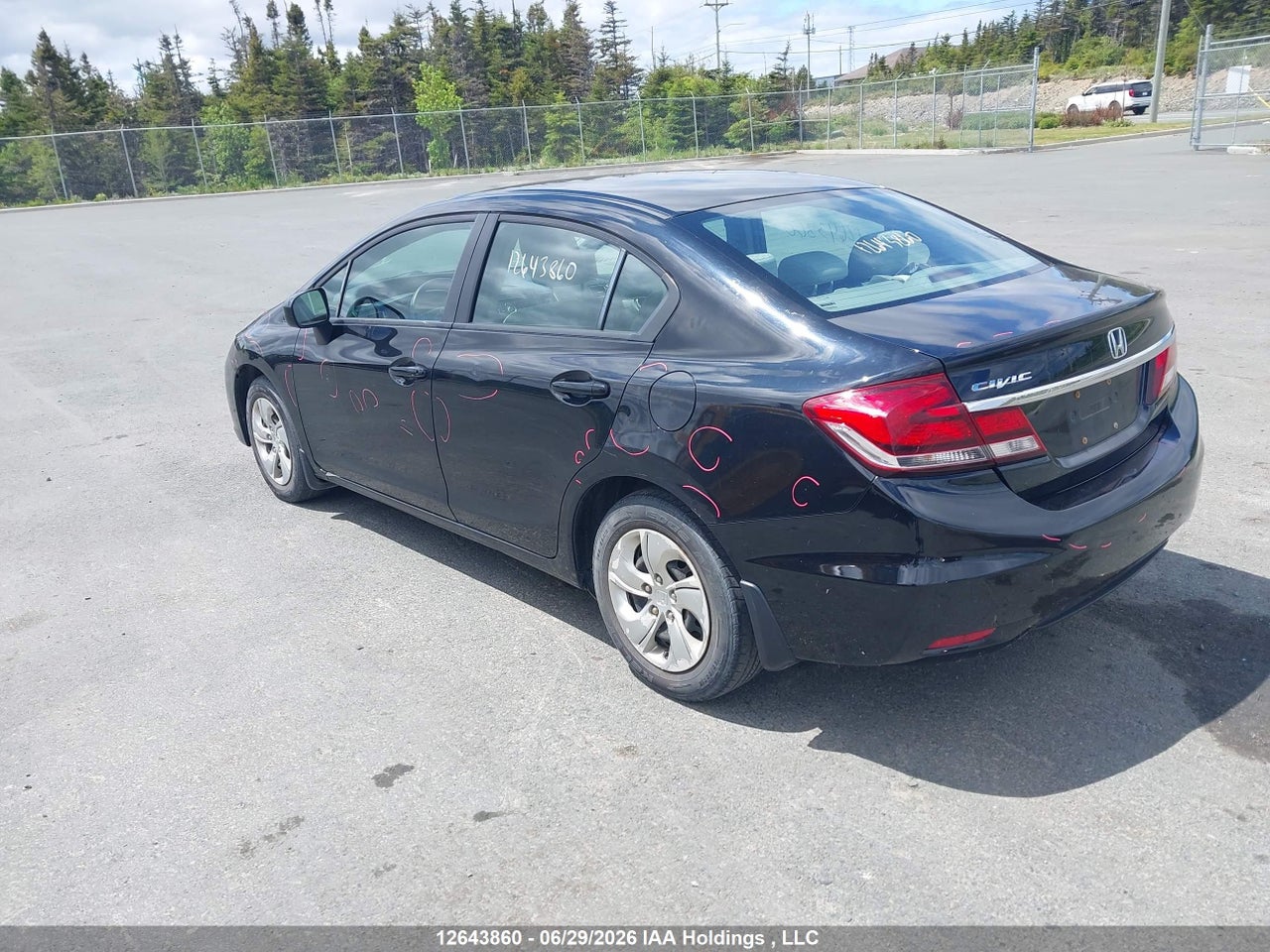 2014 HONDA CIVIC LX thumbnail 4
