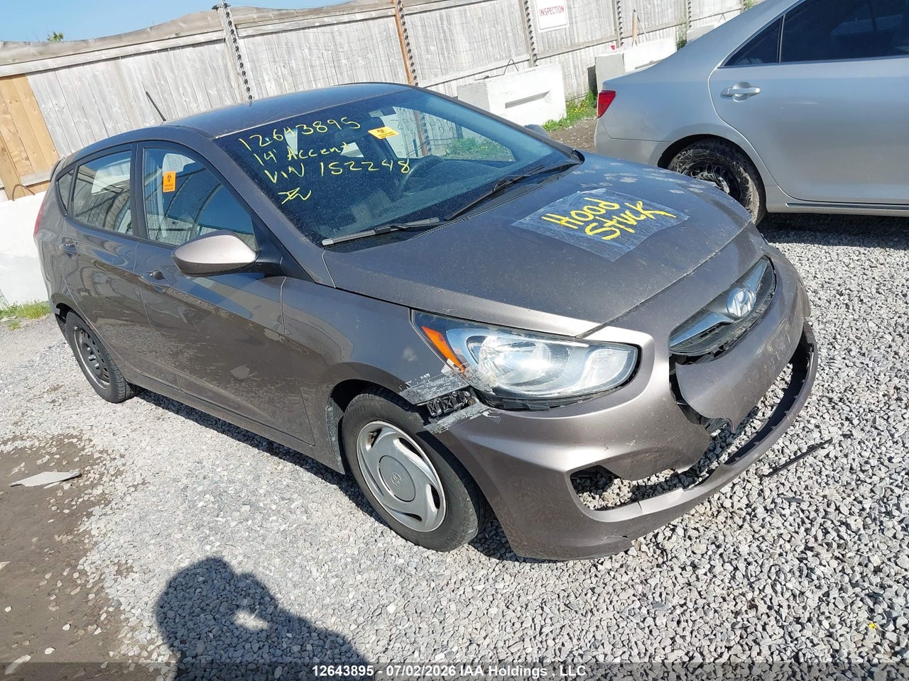 2014 HYUNDAI ACCENT GL thumbnail 2