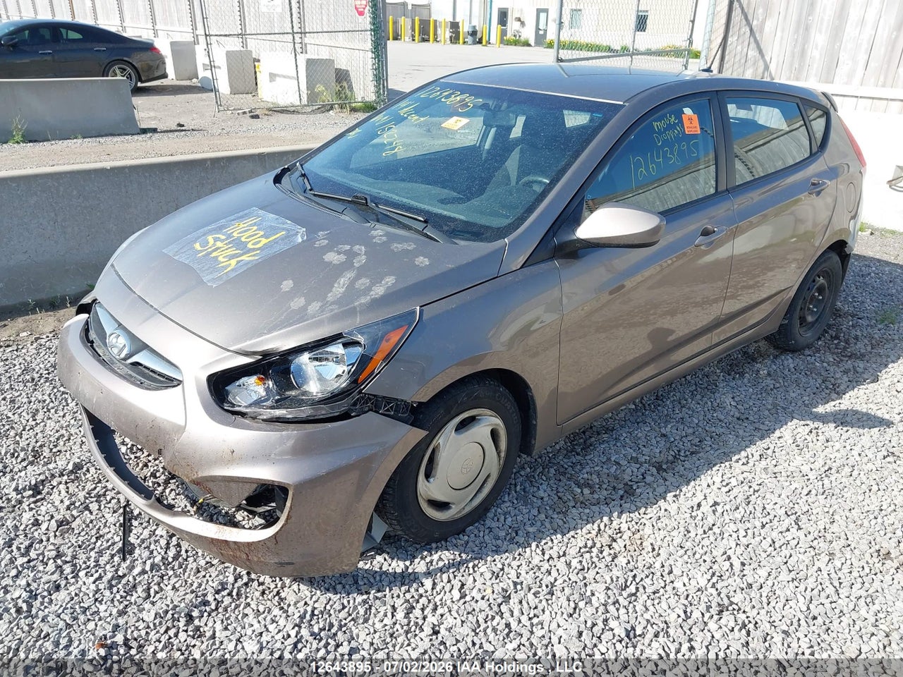 2014 HYUNDAI ACCENT GL thumbnail 3