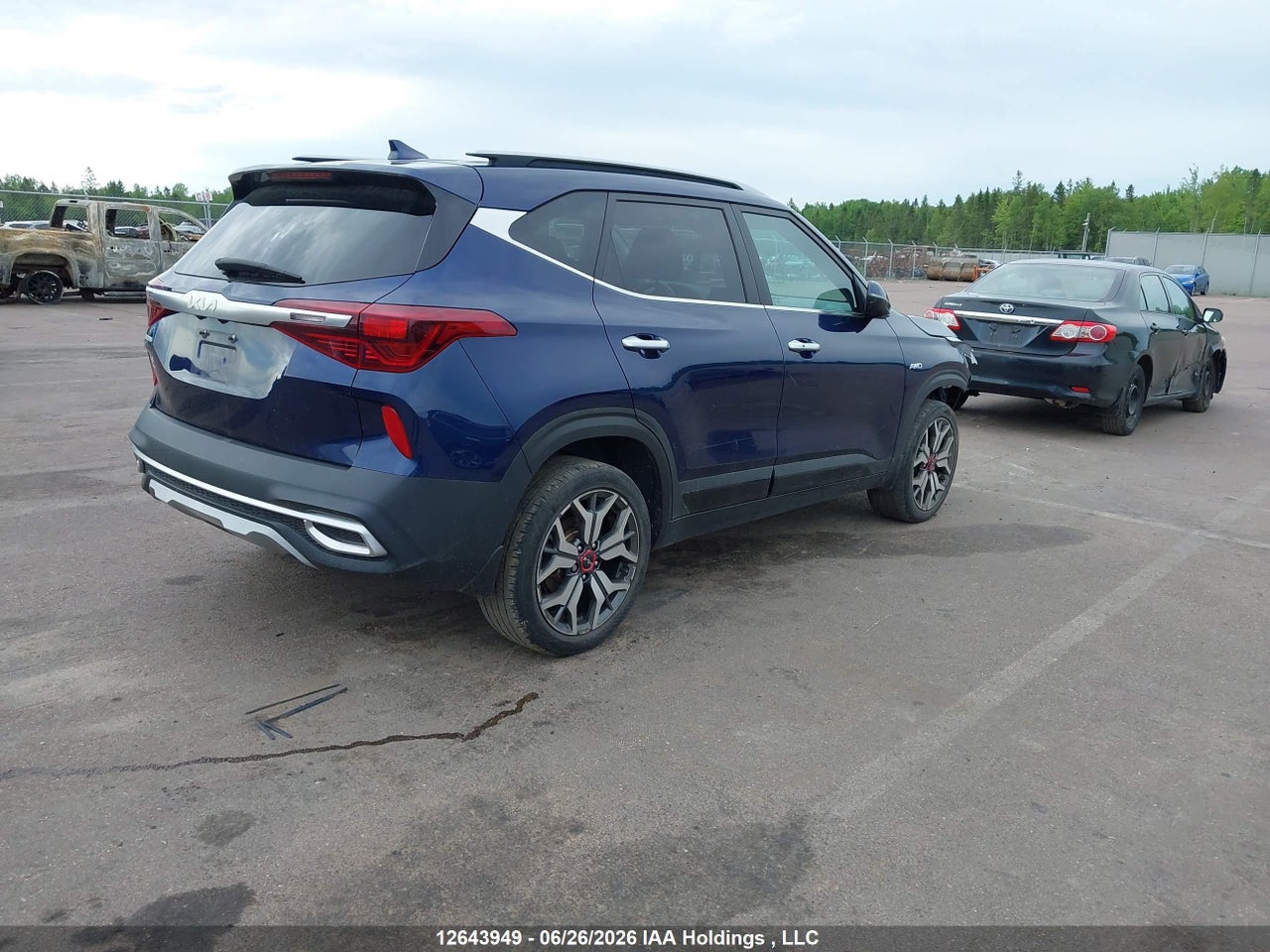 2022 KIA SELTOS SX TURBO W/BLACK INTERIOR/SX TURBO W/BURGUNDY INTERIOR thumbnail 5