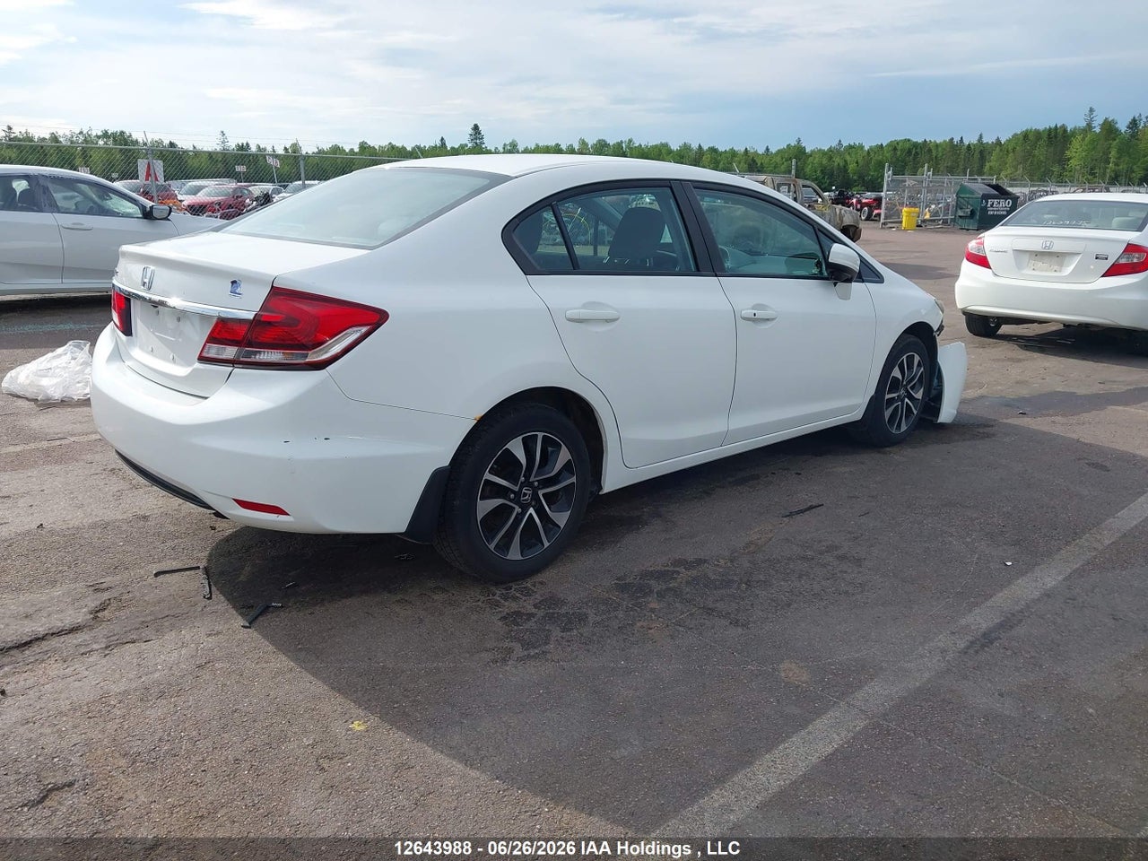 2014 HONDA CIVIC LX thumbnail 5
