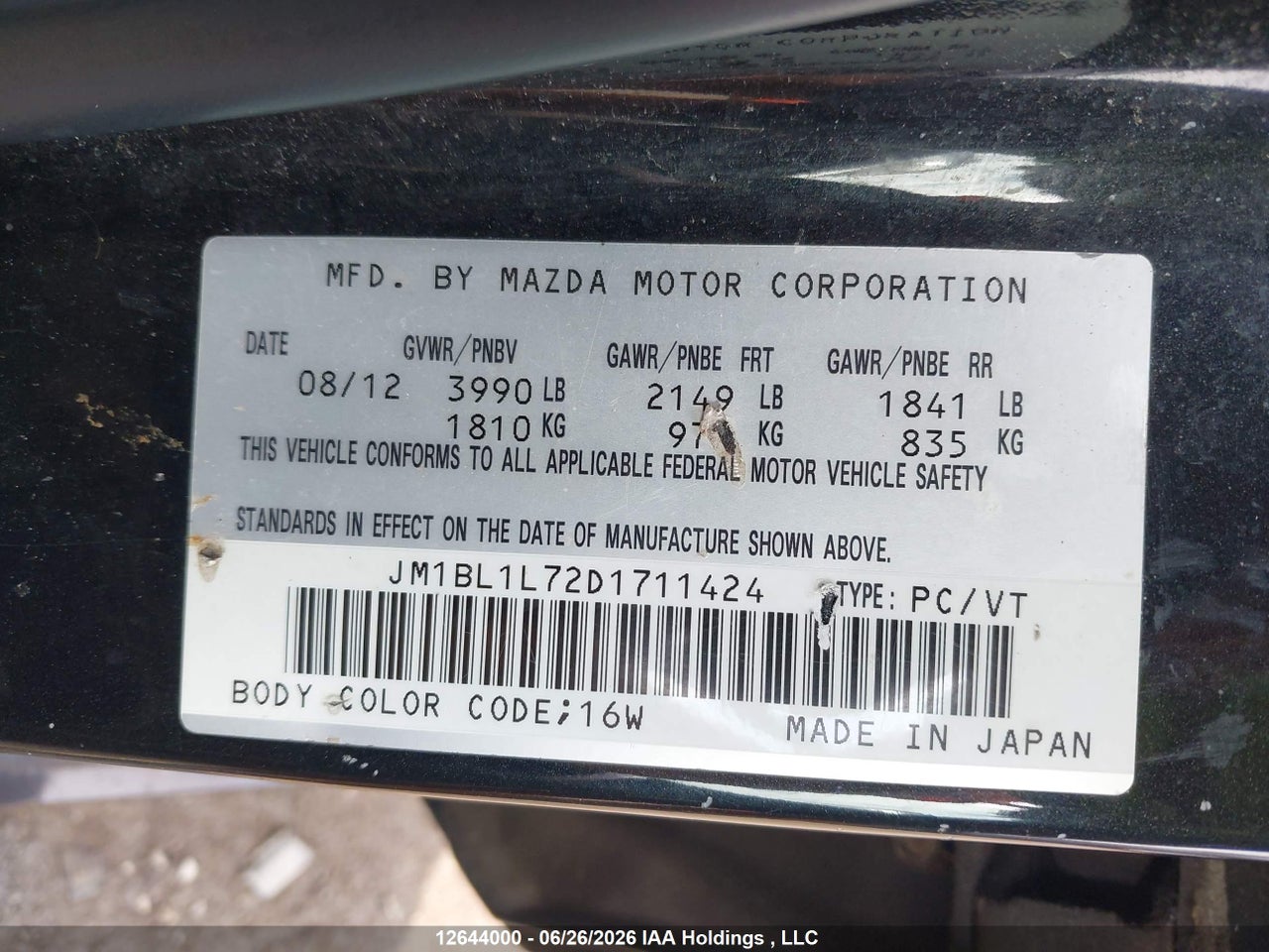 2013 MAZDA 3 I thumbnail 10