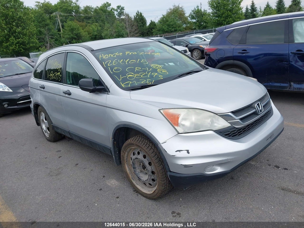 2010 HONDA CR-V LX thumbnail 2