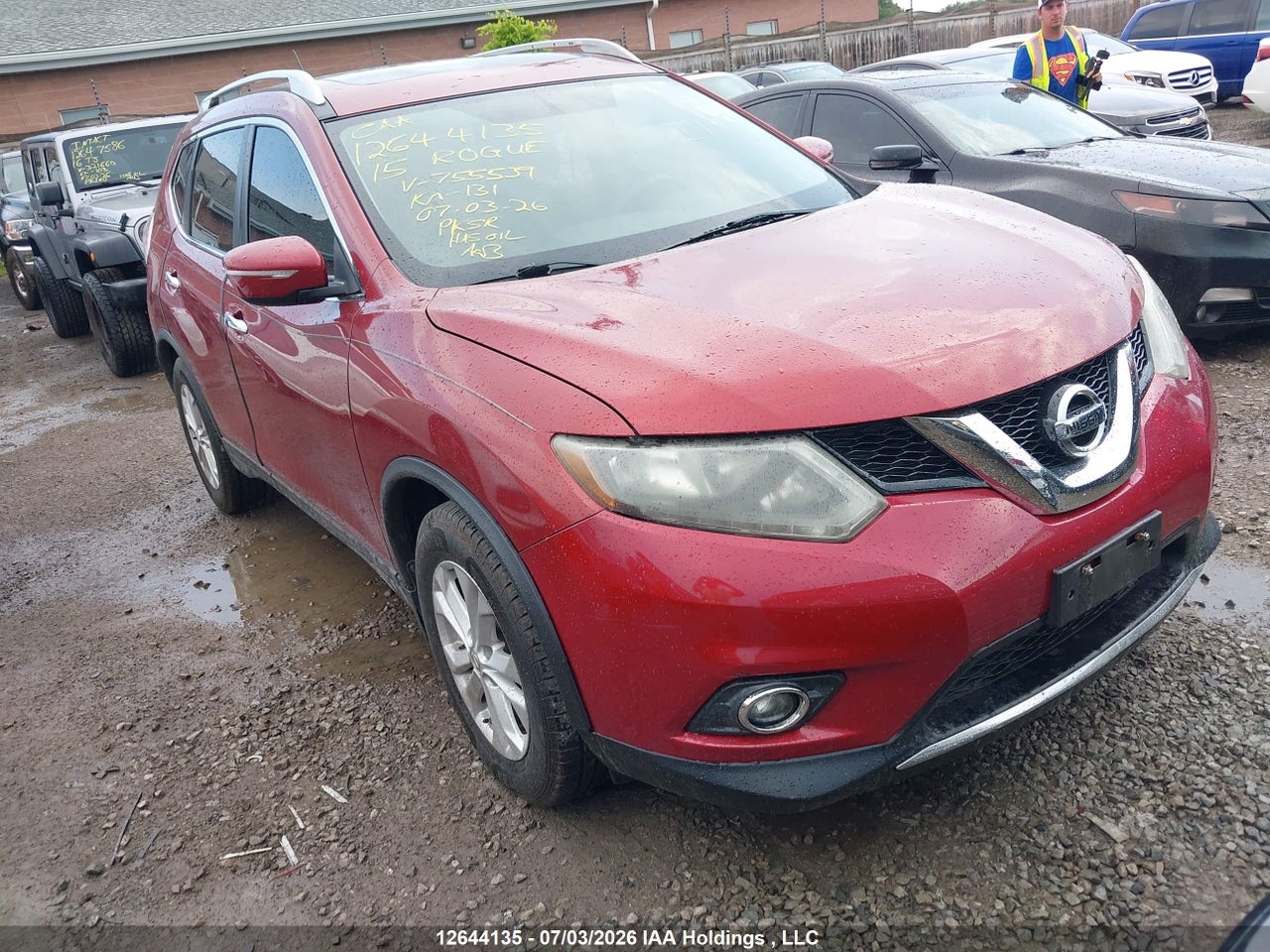 2015 NISSAN ROGUE S/SL/SV thumbnail 2