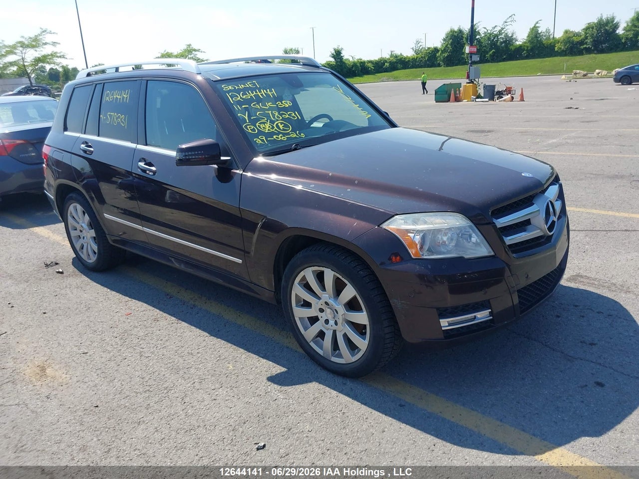 2011 MERCEDES BENZ GLK 350 4MATIC thumbnail 2