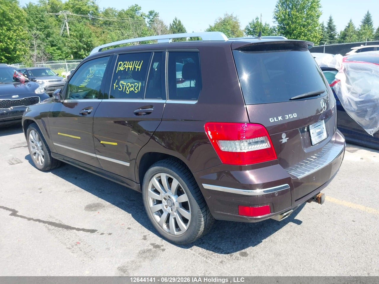 2011 MERCEDES BENZ GLK 350 4MATIC thumbnail 4