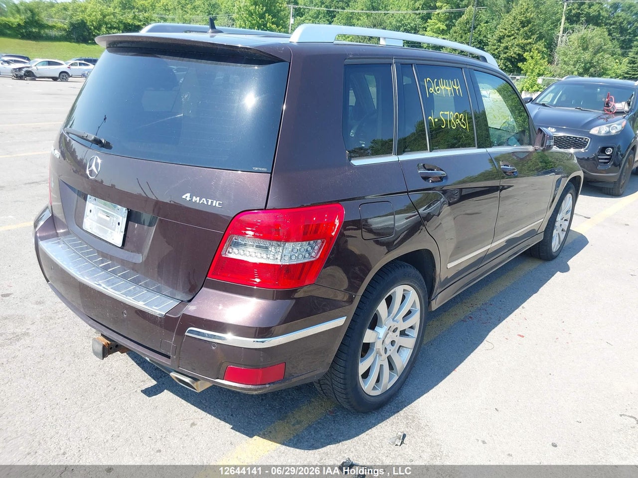 2011 MERCEDES BENZ GLK 350 4MATIC thumbnail 5