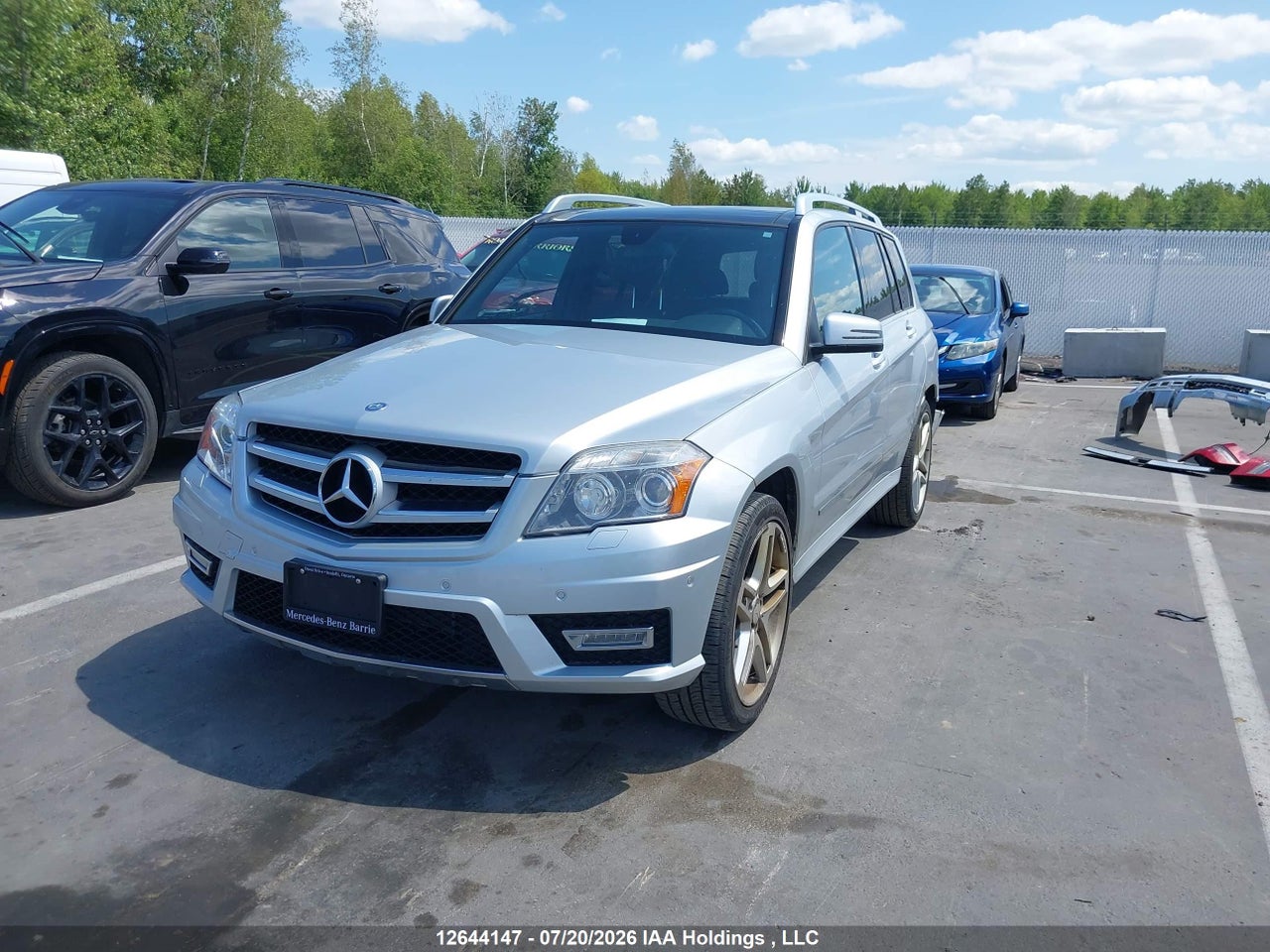 2011 MERCEDES BENZ GLK 350 4MATIC thumbnail 3