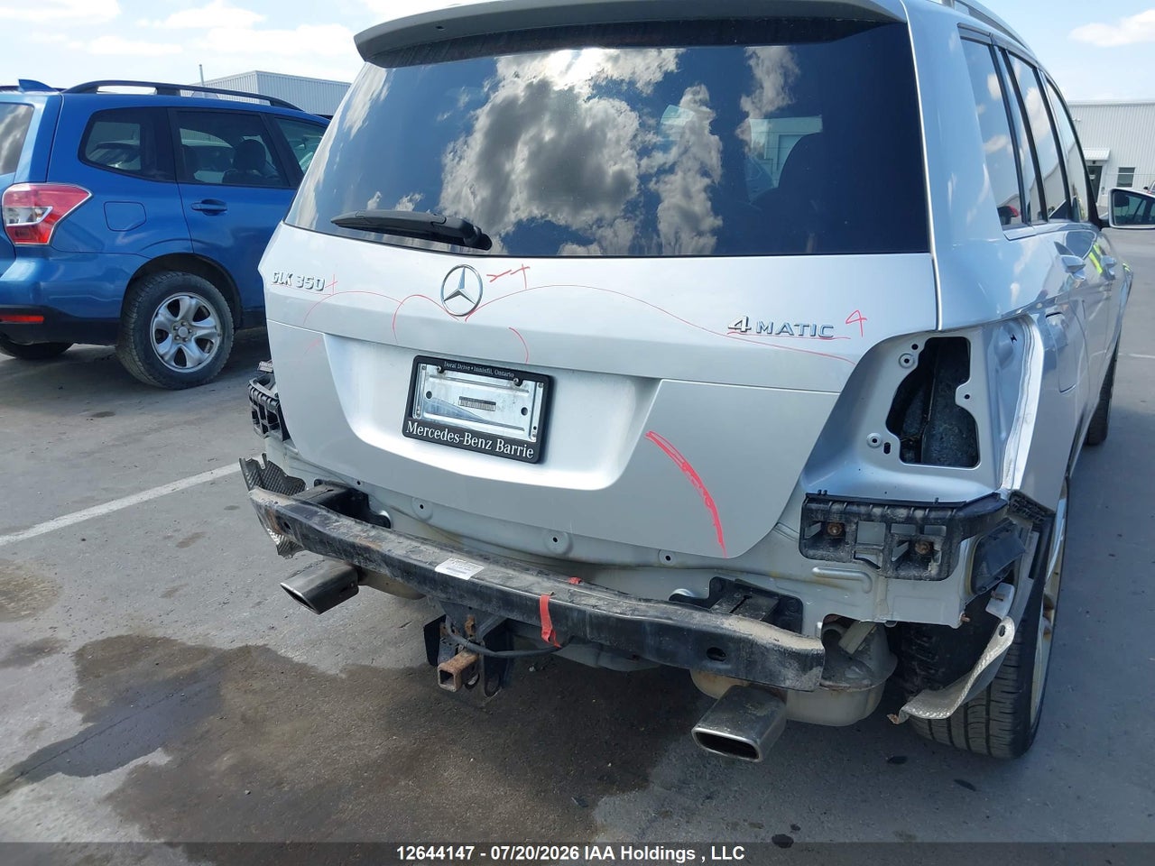 2011 MERCEDES BENZ GLK 350 4MATIC thumbnail 7