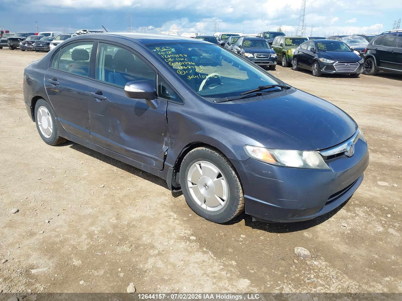2008 HONDA CIVIC HYBRID thumbnail 2