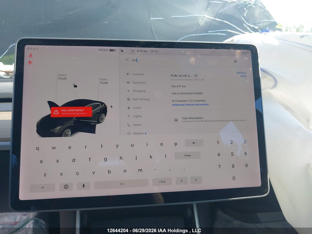 2019 TESLA MODEL 3 LONG RANGE/MID RANGE/STANDARD RANGE/STANDARD RANGE PLUS thumbnail 8