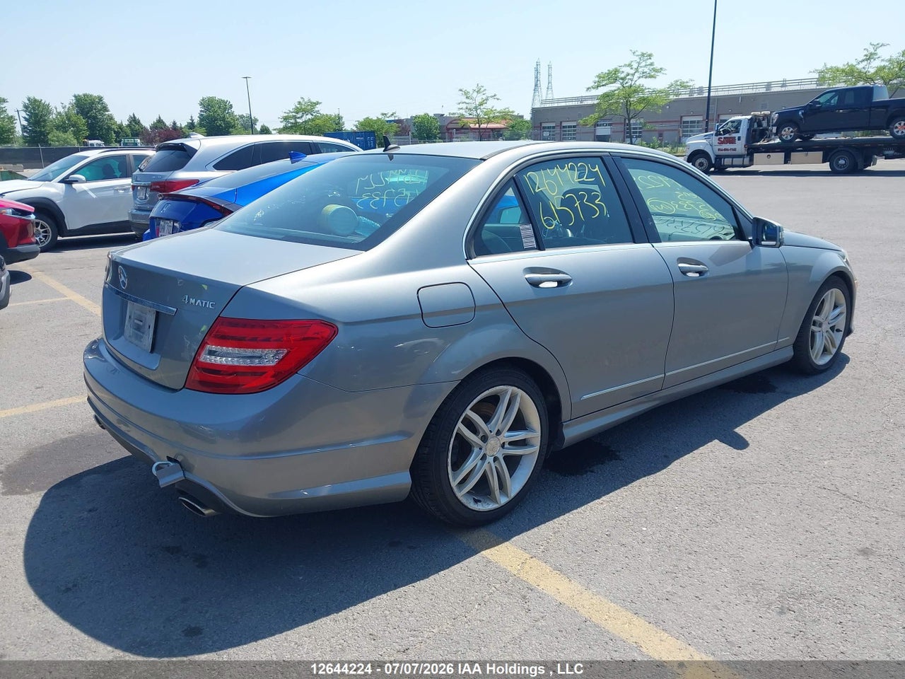 2012 MERCEDES BENZ C 250 4MATIC thumbnail 5
