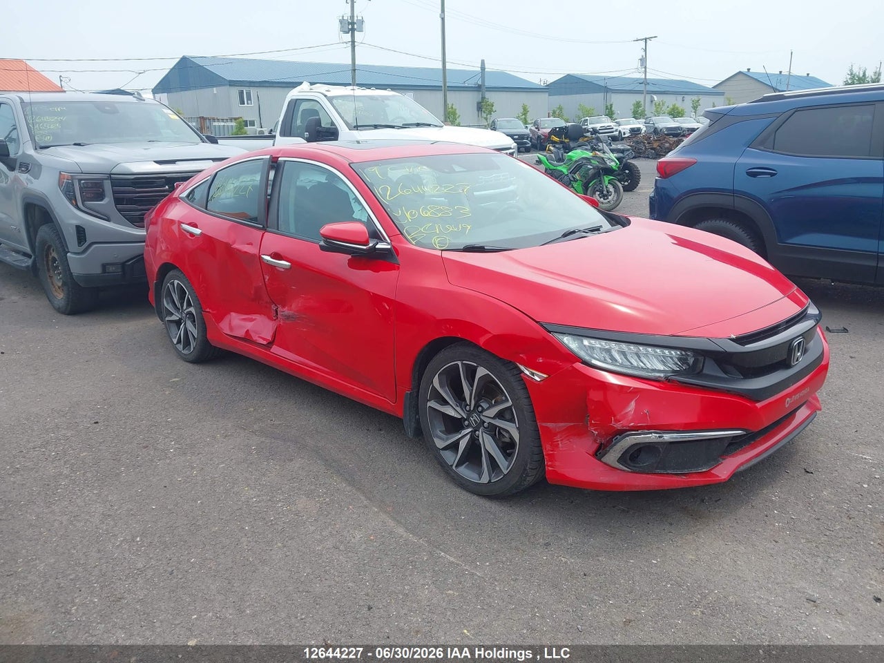 2019 HONDA Civic touring thumbnail 2