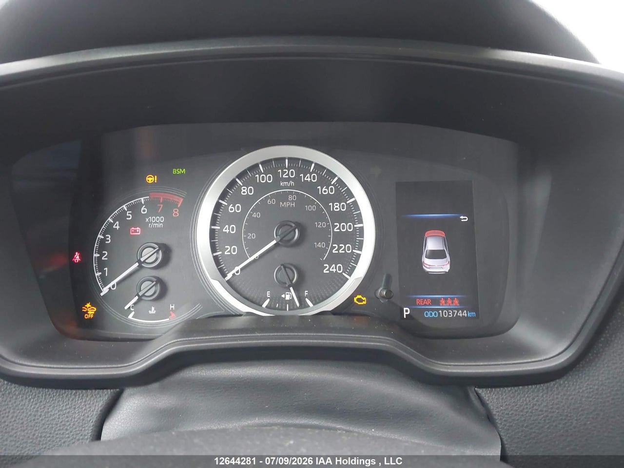 2021 TOYOTA COROLLA LE thumbnail 8