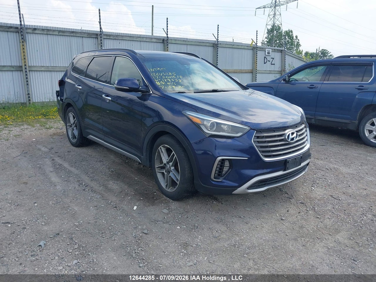 2017 HYUNDAI SANTA FE thumbnail 2