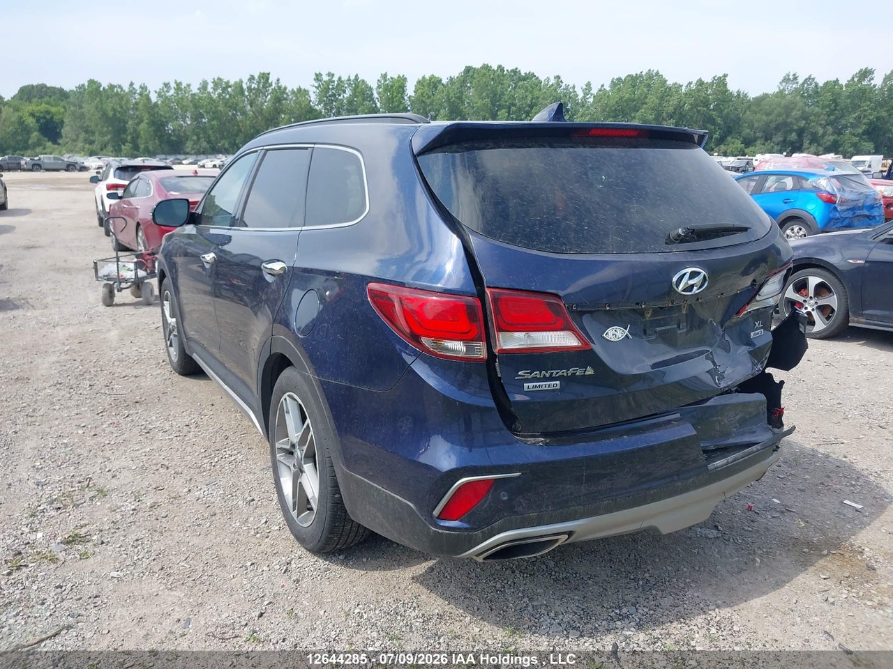 2017 HYUNDAI SANTA FE thumbnail 4