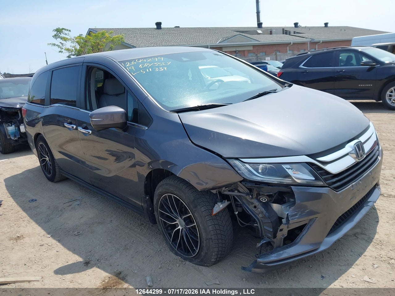2019 HONDA ODYSSEY EX thumbnail 2