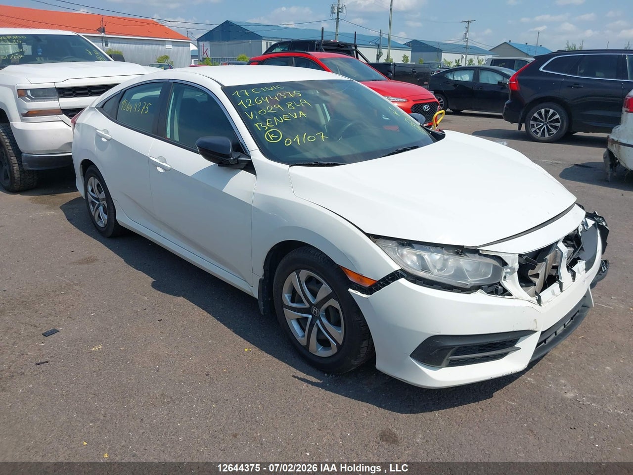 2017 HONDA CIVIC DX thumbnail 2