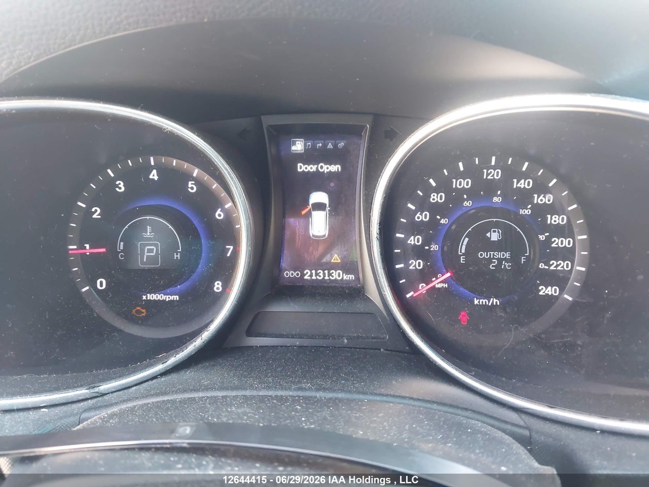 2013 HYUNDAI SANTA FE SPORT 2.0T LIMITED thumbnail 8
