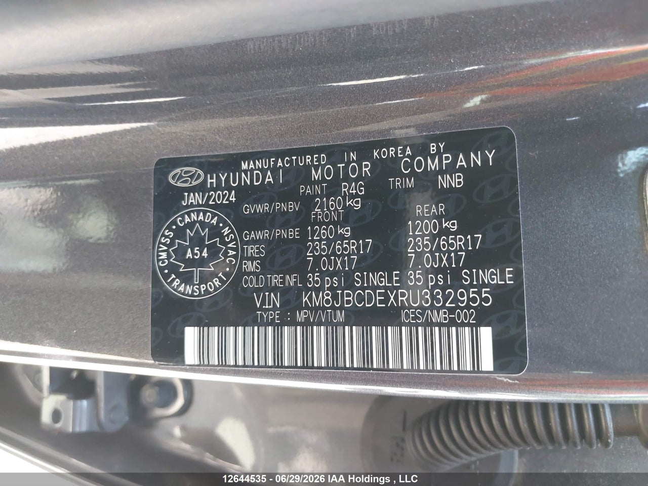 2024 HYUNDAI TUCSON PREFERRED AWD thumbnail 10