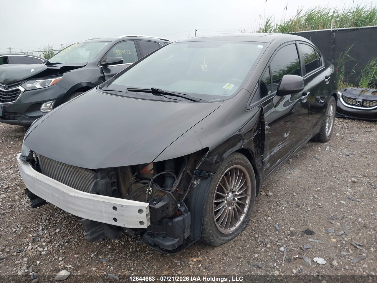 2013 HONDA CIVIC EX 4DR thumbnail 3
