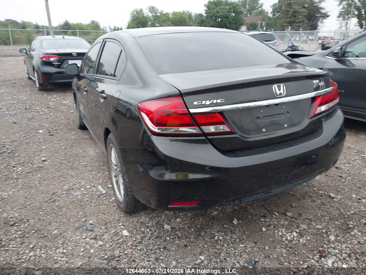 2013 HONDA CIVIC EX 4DR thumbnail 4