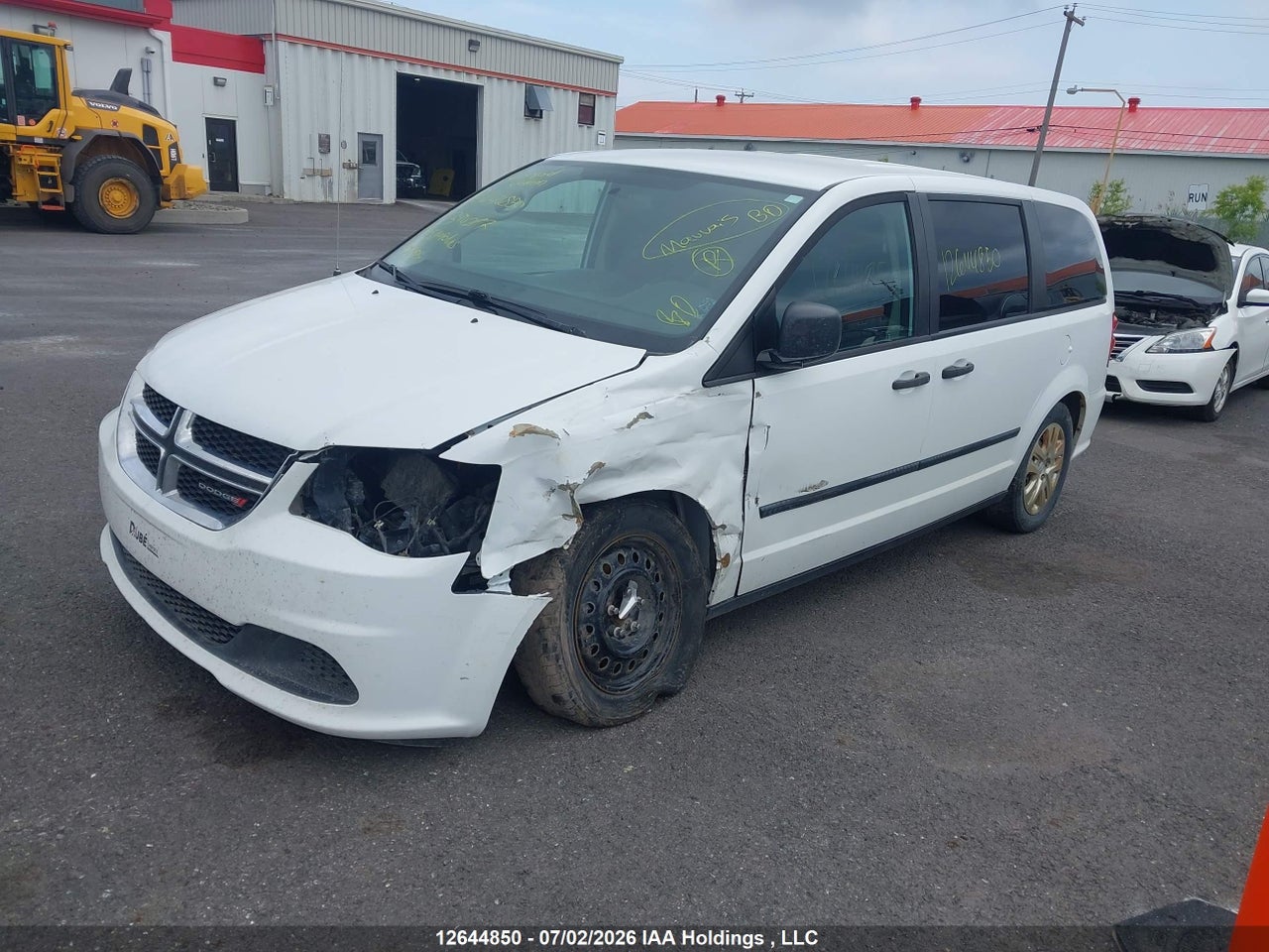 2016 DODGE GRAND CARAVAN SE thumbnail 3