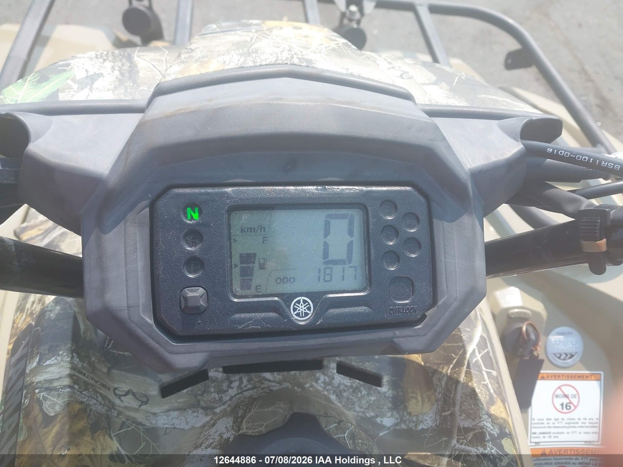 2021 YAMAHA YFM450 K thumbnail 8