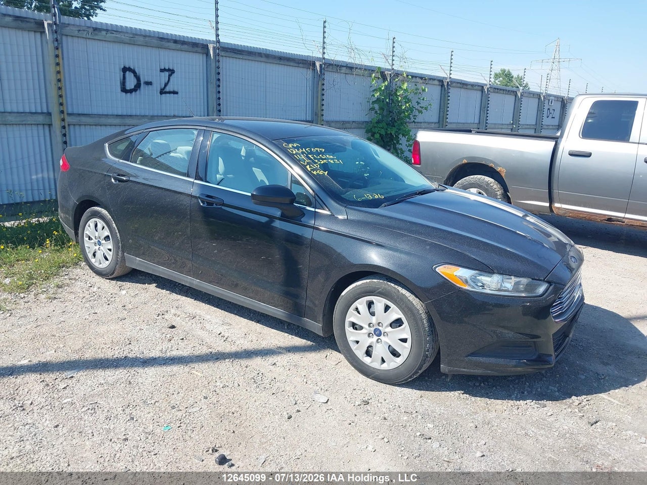 2014 FORD FUSION S thumbnail 2