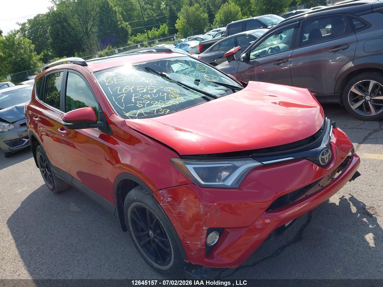 2017 TOYOTA RAV4 XLE thumbnail 2