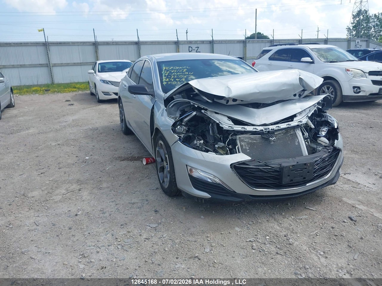 2019 CHEVROLET MALIBU RS thumbnail 2
