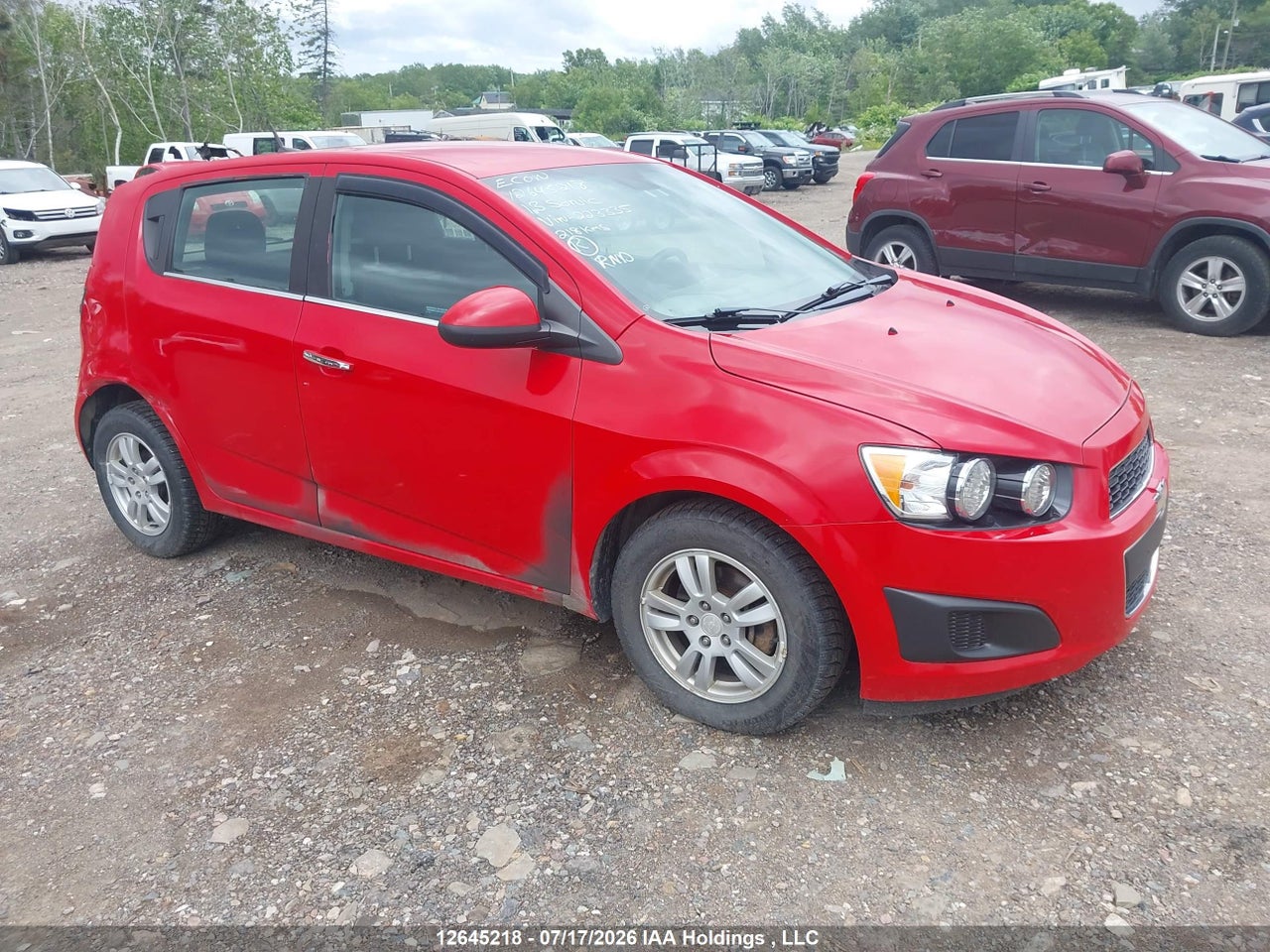 2013 CHEVROLET SONIC LT AUTO thumbnail 2