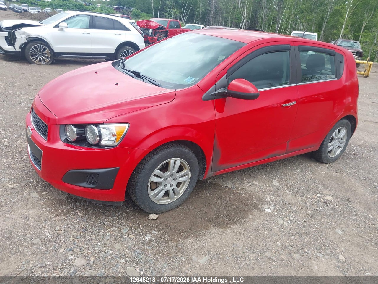 2013 CHEVROLET SONIC LT AUTO thumbnail 3