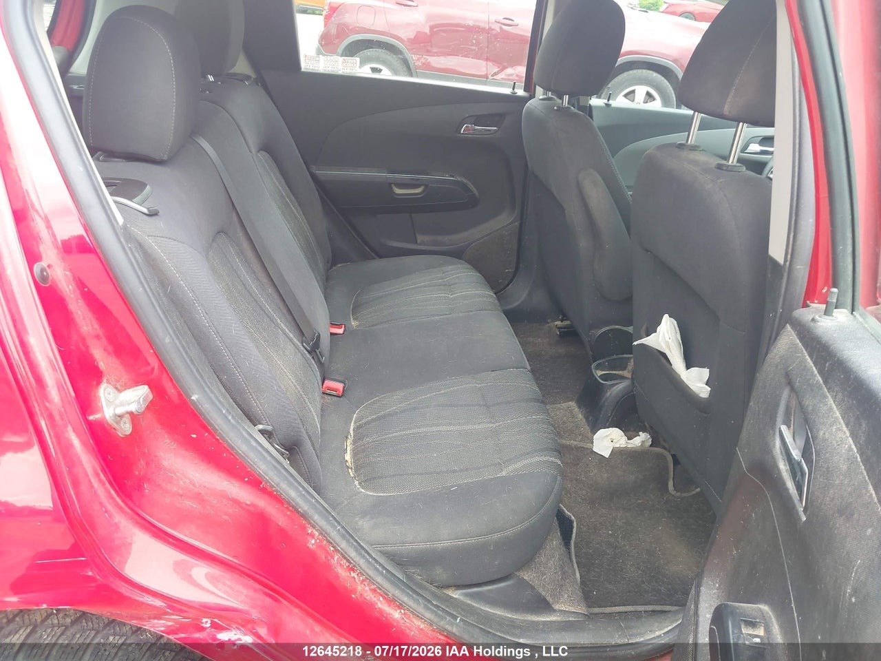 2013 CHEVROLET SONIC LT AUTO thumbnail 9