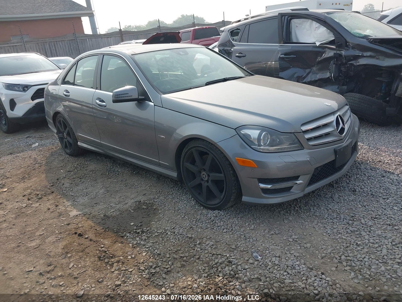 2012 MERCEDES BENZ C 350 4MATIC thumbnail 2