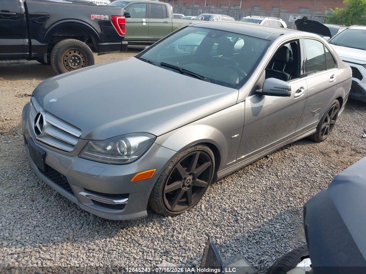 2012 MERCEDES BENZ C 350 4MATIC thumbnail 3