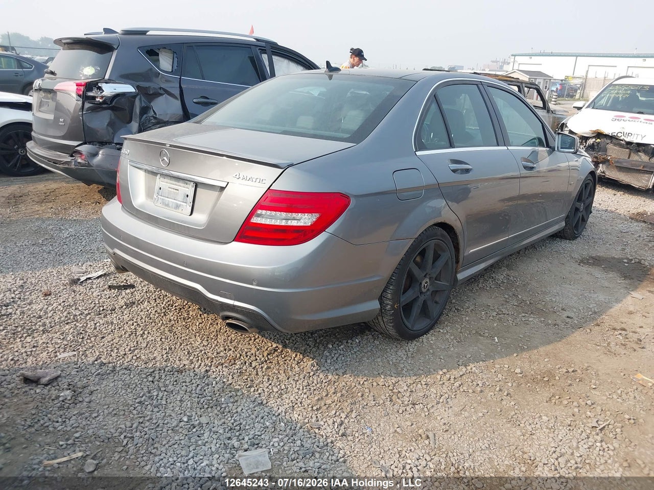 2012 MERCEDES BENZ C 350 4MATIC thumbnail 5