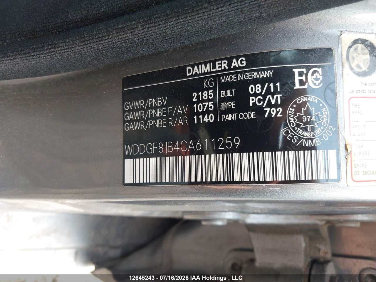 2012 MERCEDES BENZ C 350 4MATIC thumbnail 10