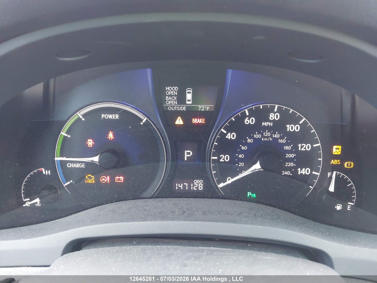 2010 LEXUS RX 450H thumbnail 8