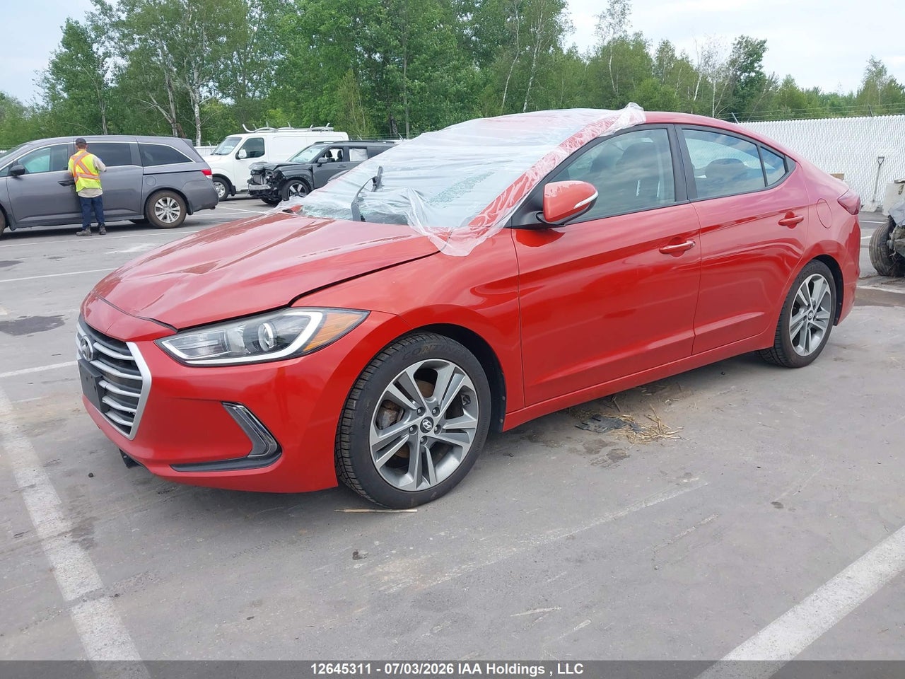 2017 HYUNDAI ELANTRA SE/VALUE/LIMITED thumbnail 3