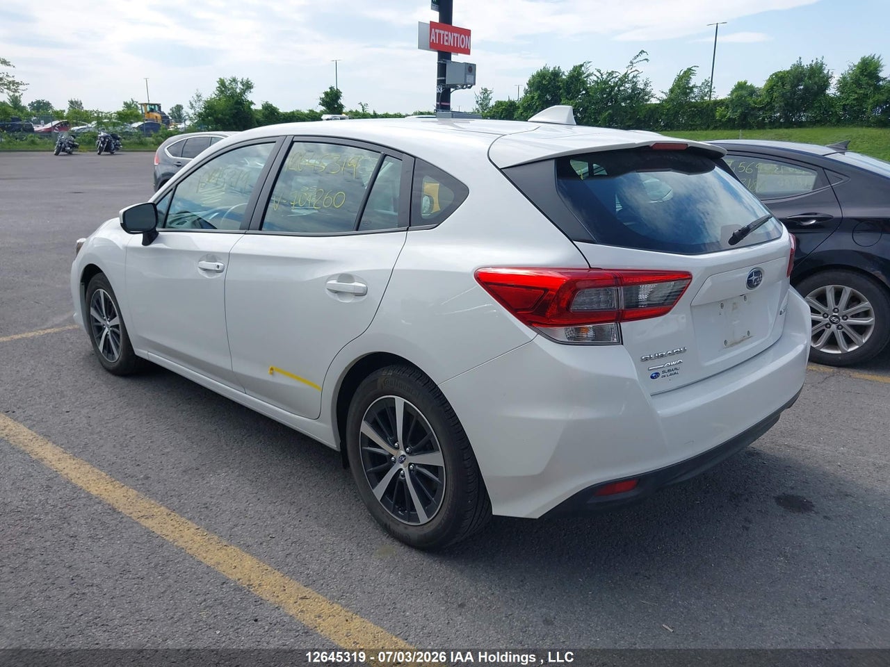 2022 SUBARU IMPREZA TOURING WITH EYESIGHT 5-DOOR thumbnail 4