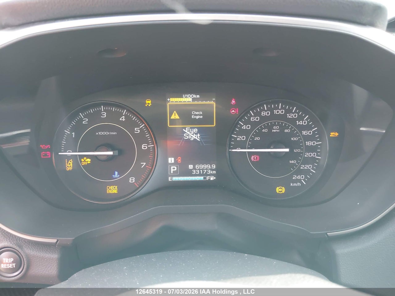 2022 SUBARU IMPREZA TOURING WITH EYESIGHT 5-DOOR thumbnail 8