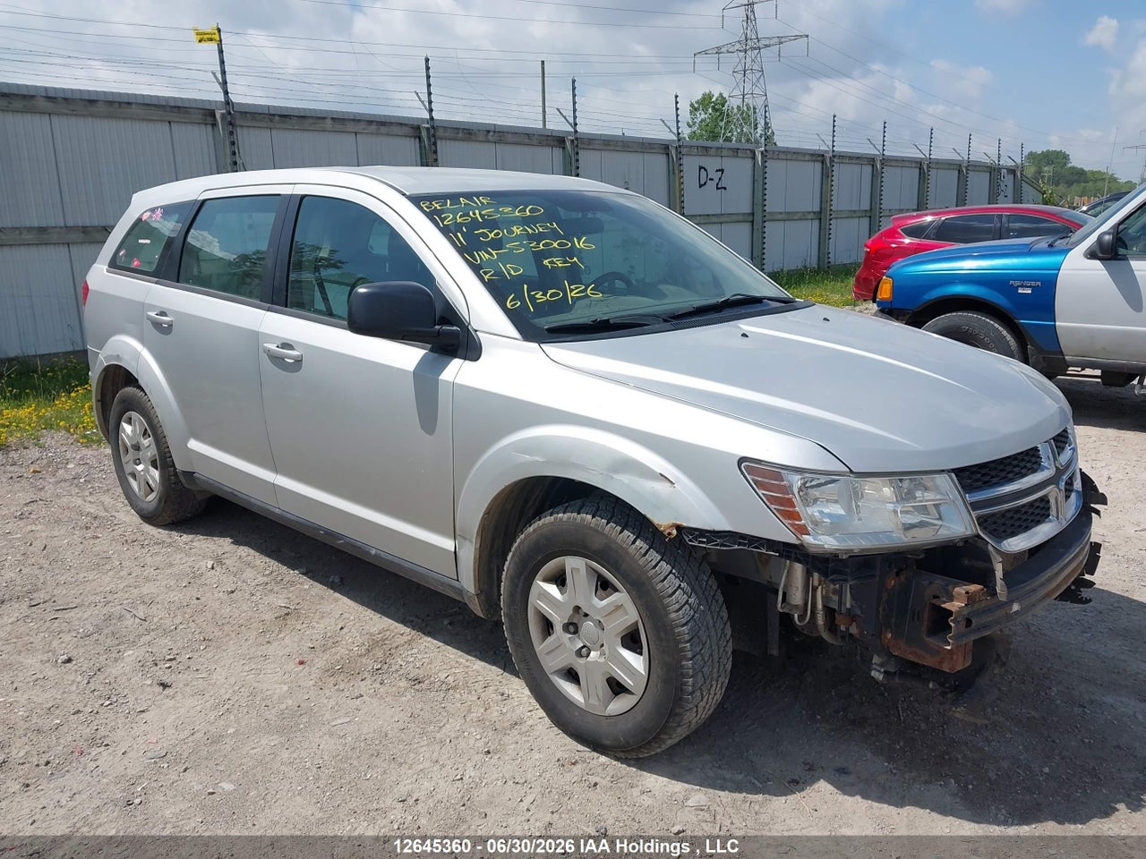 2011 DODGE JOURNEY thumbnail 2