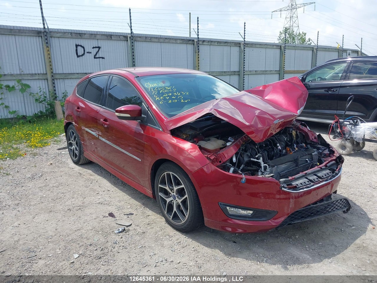2017 FORD FOCUS SE thumbnail 2