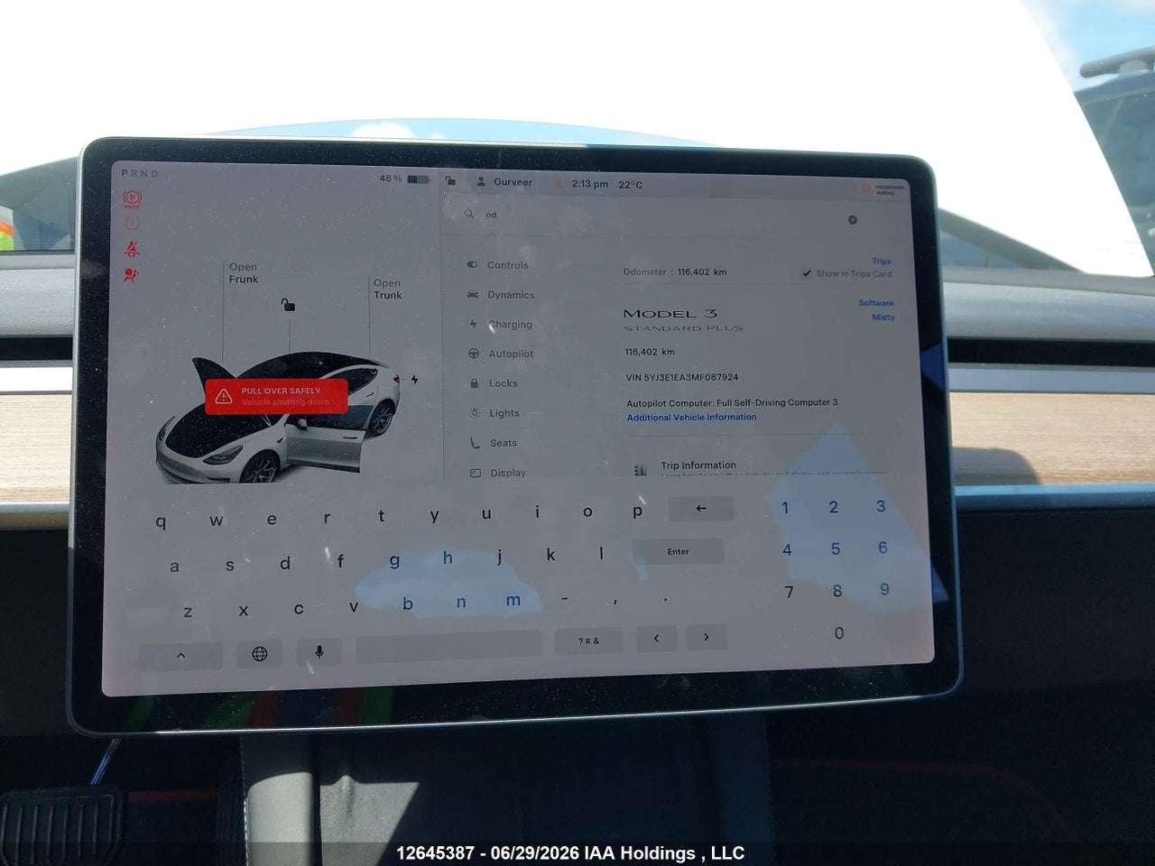 2021 TESLA MODEL 3 thumbnail 8